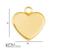 w53 14 mm heart serce krawatka zawieszka srebro naszyjnik swarovski pozlacana gold-plated pendant heart wisiorek kom bizuteria rozmiar.jpg