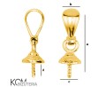 w62 rozmiar krawatka zawieszka srebro naszyjnik swarovski kapturek pin cap gold-plated pozlacana silver pendant wisiorek kom bizuteria rozmiar.jpg