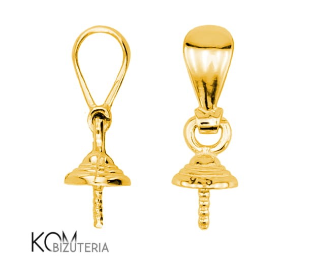 w62 rozmiar krawatka zawieszka srebro naszyjnik swarovski kapturek pin cap gold-plated pozlacana silver pendant wisiorek kom bizuteria.jpg