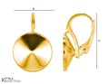 KZ74 12 mm rivoli rant swarovski bigiel angielski leverback srebrny kolczyk pozlacany gold-plated silver earring kom bizuteria rozmiar.jpg