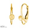 KZ83 do pereł for pearls pin bolec bigiel angielski leverback srebrny pozlacany gold-plated silver earring kolczyk kom bizuteria .jpg