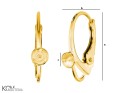 KZ83 do pereł for pearls pin bolec bigiel angielski leverback srebrny pozlacany gold-plated silver earring kolczyk kom bizuteria rozmiar .jpg