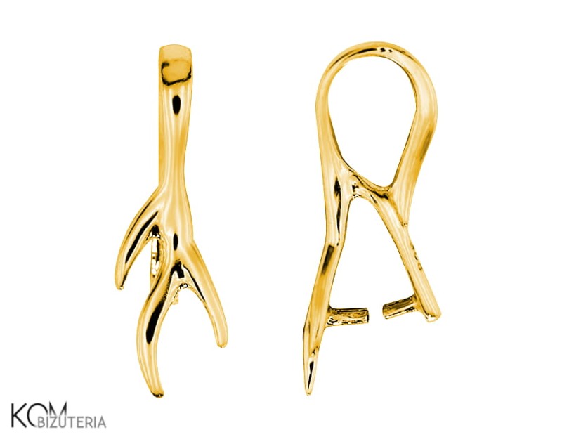 w95 galaz krawatka zawieszka srebro naszyjnik swarovski wisiorek pozlacany gold-plated silver pendant kom bizuteria.jpg