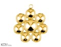 w102 kwiat flower rivoli rant 8 mm 6 mm krawatka zawieszka srebro naszyjnik swarovski pozlacana gold-plated wisiorek kom bizuteria.jpg