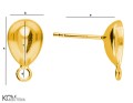 kh47 swarovski 4320 10 mm x 7 mm łezka pear shaped tear kolczyk sztyft stud earring pozlacane gold-plated srebro silver kom bizuteria rozmiar.jpg