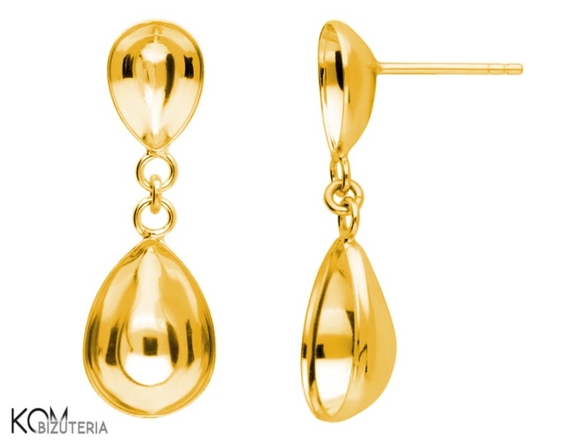 kh48 swarovski 4320 14 mm x 10 mm i 10 mm x 7 mm łezka pear shaped tear kolczyk sztyft stud earring pozlacane gold-plated srebro silver kom bizuteria.jpg