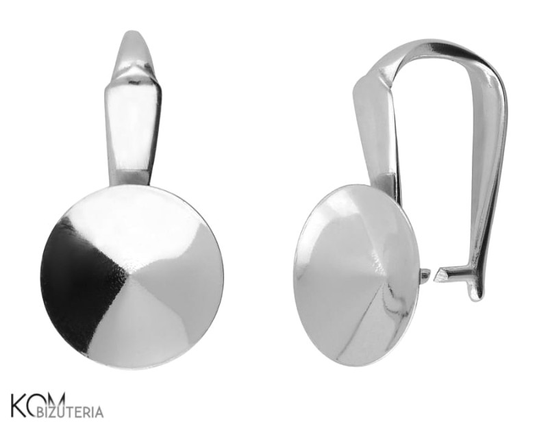 W124 swarovski 1122 rivoli 10 mm zawieszka wisiorek krawatka pendant bail srebro silver kom bizuteria.jpg