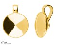 W123 swarovski 1122 rivoli 14 mm zawieszka wisiorek krawatka pendant bail srebro silver pozlacane gold-plated kom bizuteria.jpg