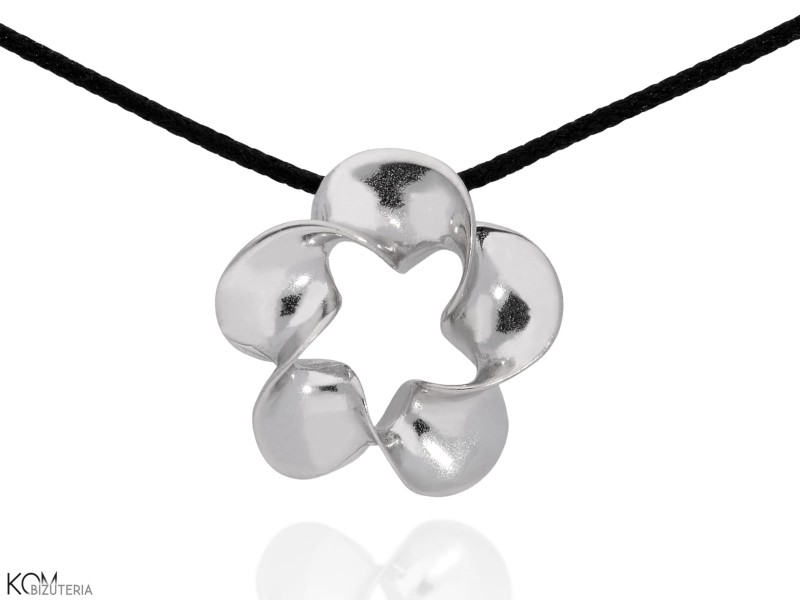 minnu wianek spirala wreath spiral naszyjnik zawieszka necklace pendant srebrny silver kom bizuteria.jpg