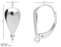 KZ94 bigiel angielski leverback earring srebrny silver kolczyk kom bizuteria rozmiar.jpg