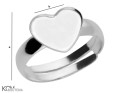 P11 10 mm serce heart flatback swarovski 2808 pierscionek ring srebro regulowany srebrny silver kom bizuteria rozmiar.jpg