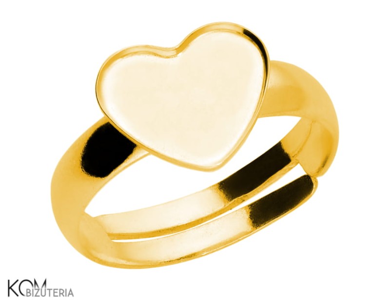 P11 10 mm serce heart flatback swarovski 2808 pierscionek ring srebro regulowany pozlacany srebrny gold-plated silver kom bizuteria.jpg