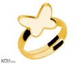 P5 12 mm motyl butterfly flatback swarovski 2854 pierscionek ring pozlacane srebro regulowany gold-plated silver kom bizuteria.jpg