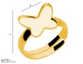 P5 12 mm motyl butterfly flatback swarovski 2854 pierscionek ring pozlacane srebro regulowany gold-plated silver kom bizuteria rozmiar.jpg