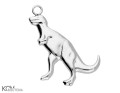 W126 dinozaur t-rex dinosaur tyrranosaurus rex zawieszka wisiorek krawatka pendant charm srebro silver kom bizuteria.jpg