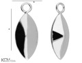 W132 łezka migdał tead drop almond zawieszka wisiorek krawatka pendant charm srebro silver kom bizuteria rozmiar.jpg