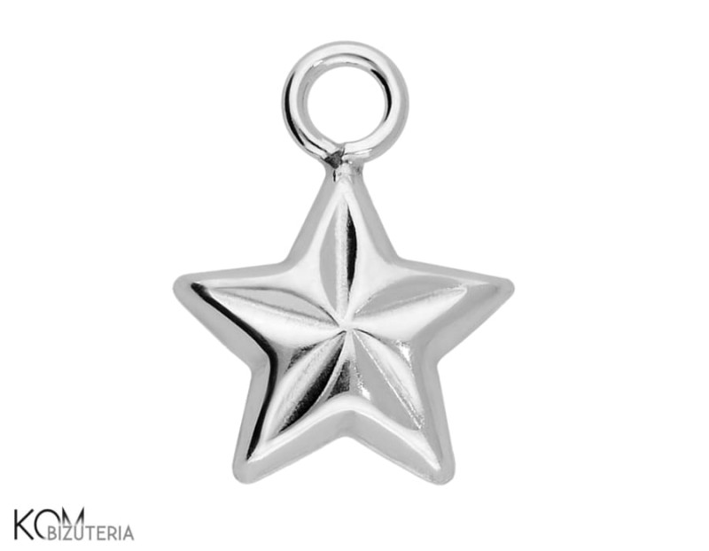 W133 gwiazda gwiazdka star zawieszka wisiorek krawatka pendant charm srebro silver kom bizuteria.jpg