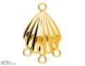 W136 2 pozlacana srebrna zawieszka charm w ksztalcie muszli.jpg