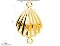 W136 1 gold-plated silver sea shell charm pendant.jpg