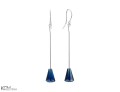 ARTEMIS - granatowy wiszące kolczyki z kryształami Swarovski®.jpg