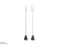 ARTEMIS - ciemny niebieski wiszące kolczyki z kryształami Swarovski®.jpg