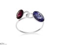 Srebrny pierścionek z fioletowymi kryształami Swarovski®.jpg