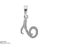 srebrna zawieszka charm charms alfabet litera T.jpg