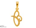 srebrna zawieszka charm charms alfabet litera Z whatever pozlacana kolor zloto.jpg