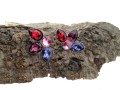 srebrne kolczyki płatki z czerwono fioletowymi kryształami swarovski.jpg