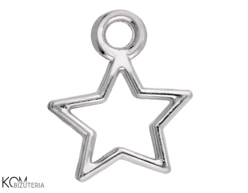 w184 zawieszka charm gwiazda gwiazdka mała star