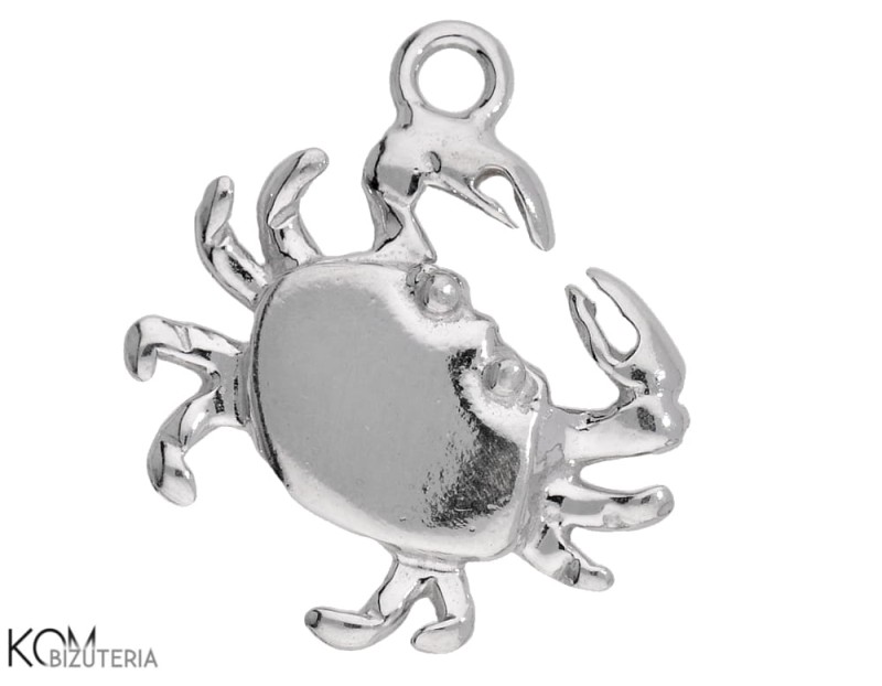 w189 zawieszka charm krab rak morze zodiak crab