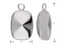 w200 Srebrna zawieszka, wisiorek do kryształów cushion 4568 14 mm rozmiar
