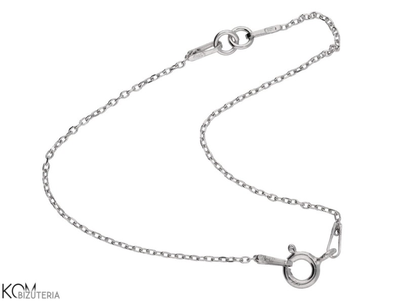 srebrna bransoletka łańcuszek dla dzieci