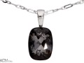 naszyjnik z czarnym, prostokątnym kryształem Swarovski .jpg